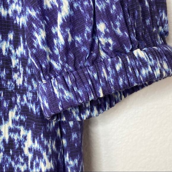 SEA New York Celine Long Sleeve Bib Dress in Lapis Blue NWT Womens Size 10 - Picture 7 of 9